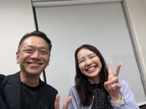 エムリンクス前田さんと打合せ