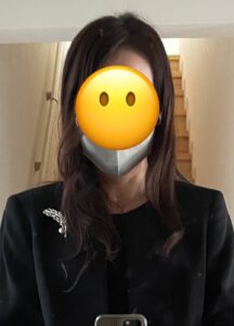 髪バッサリ